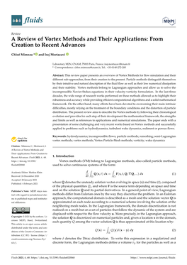 A Review of Vortex Methods and Their Applications: from Creation to Recent Advances