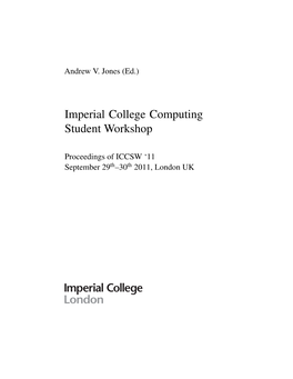 Imperial College Computing Student Workshop