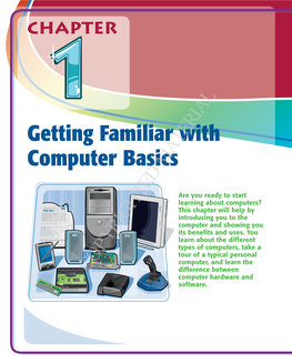 Getting Familiar with Computer Basics