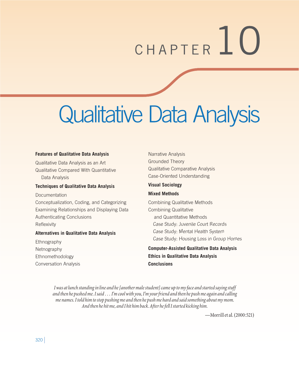 Qualitative Data Analysis