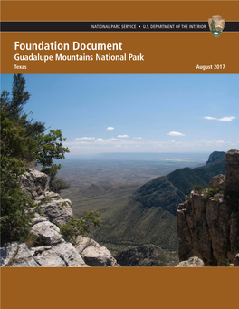 Guadalupe Mountains National Park Foundation Document