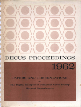 Decus Proceedings