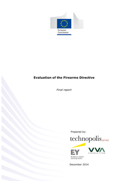 Study on the Evaluation of the Firearms Directive
