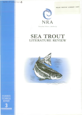 Sea Trout Literature Review