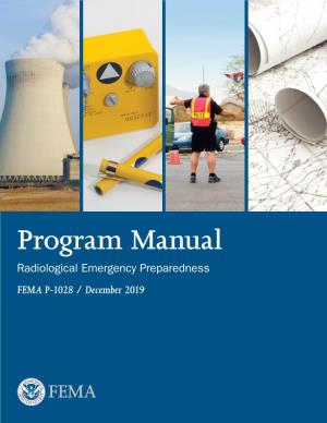 Program Manual Radiological Emergency Preparedness FEMA P-1028 / December 2019
