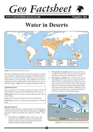 366 Water in Deserts