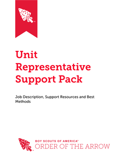OA Unit Representative Support Pack
