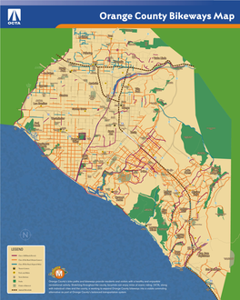 Orange County Bikeways Map