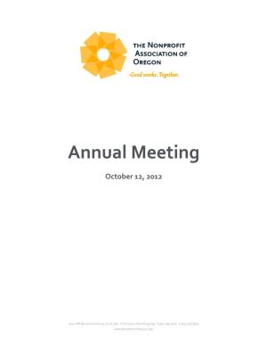 Annual Meeting