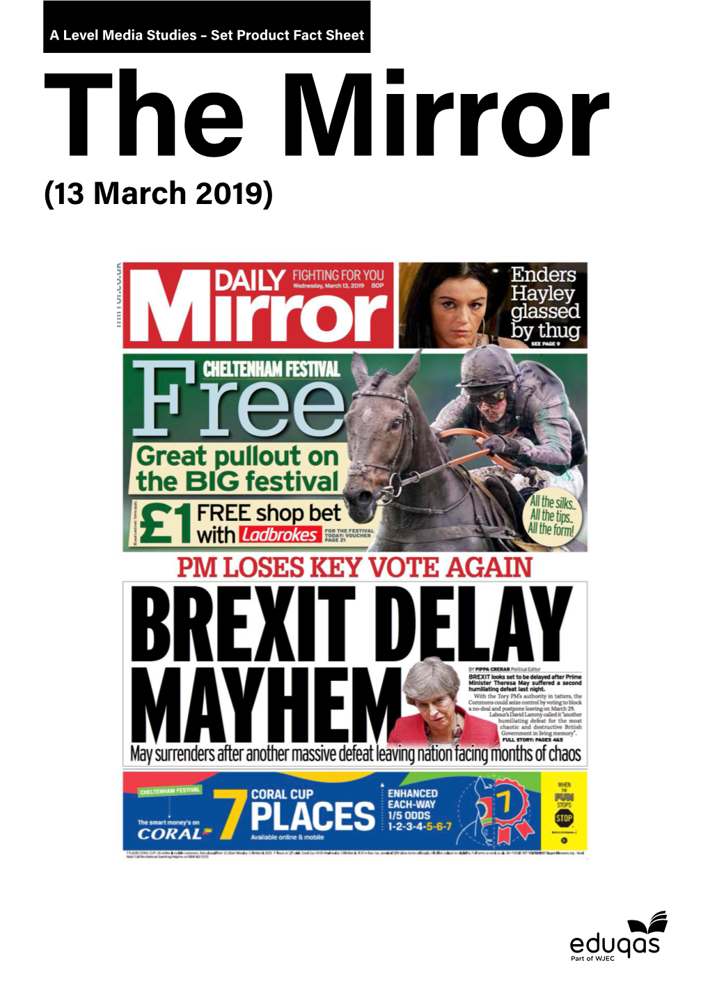 Daily Mirror Is a British Daily Healthcare Etc., Affecting All UK Citizens