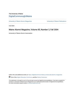 Alumni Magazines University of Maine Publications