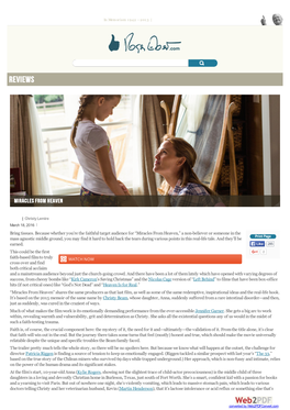 Miracles from Heaven Movie Review (2016) | Roger Ebert