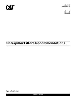 Caterpillar Filters Recommendations