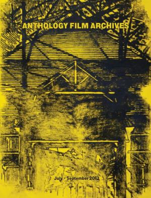 About Anthology FILM Archives