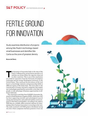 Fertile Ground for Innovation