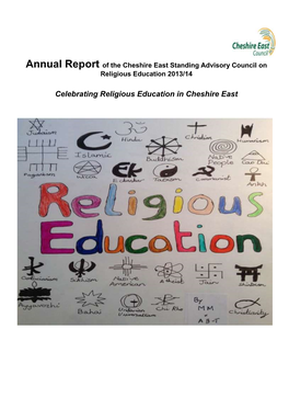 Celebrating Religious Education in Cheshire East