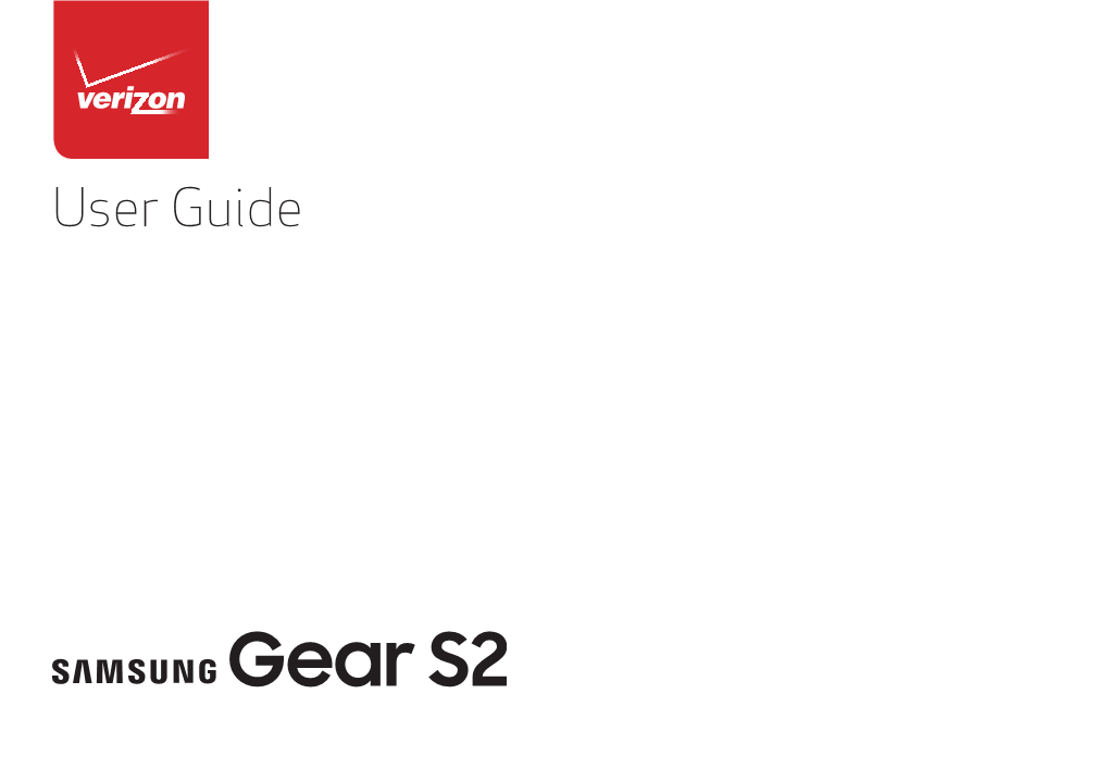 Samsung Gear S2 R730V User Manual