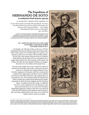 National Humanities Center: De Soto Expedition, 1539-1543