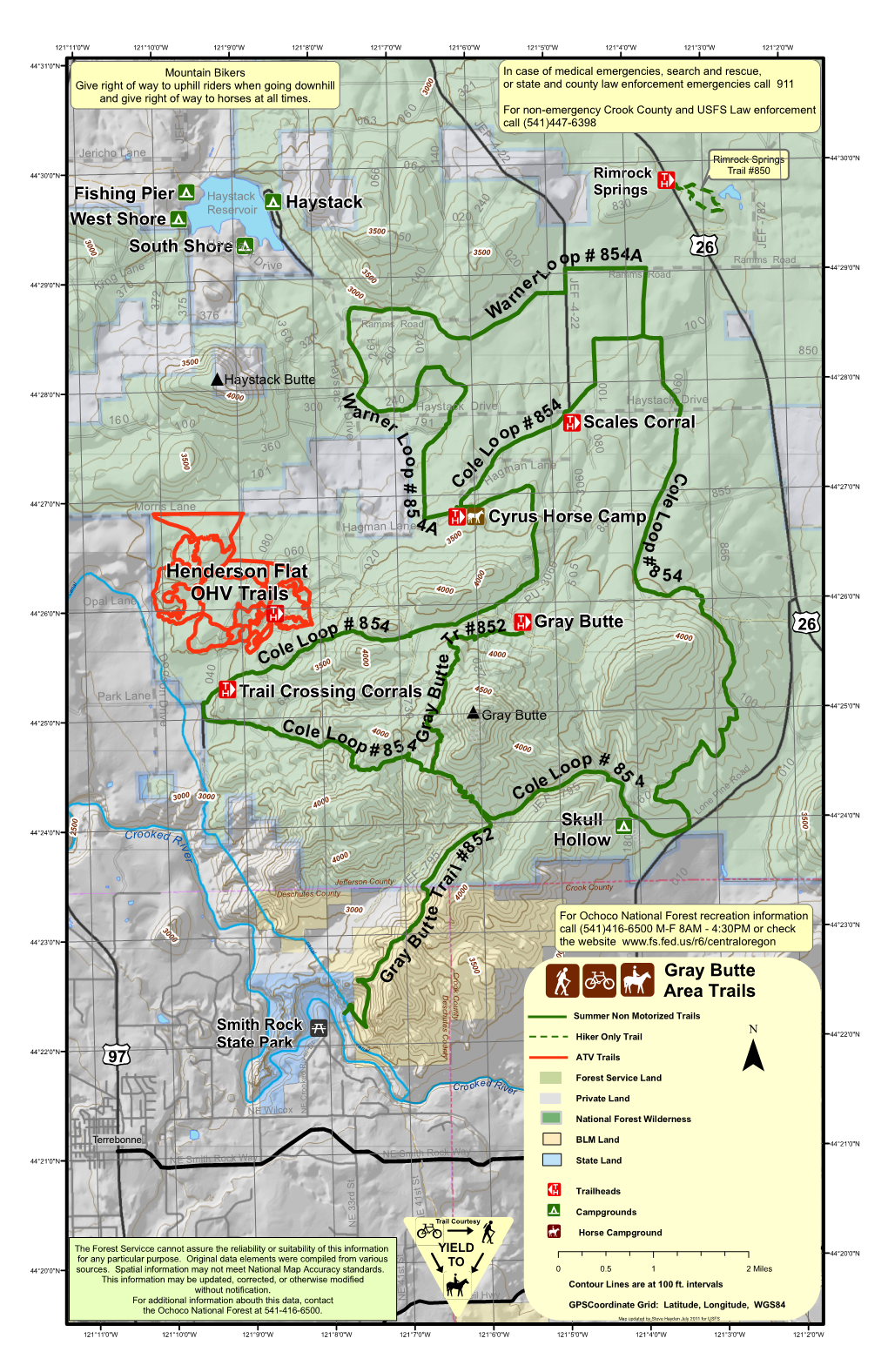 Henderson Flat OHV Trails