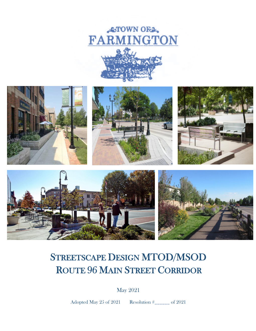 Street Overlay District Map & MSOD Parcel Summary Table