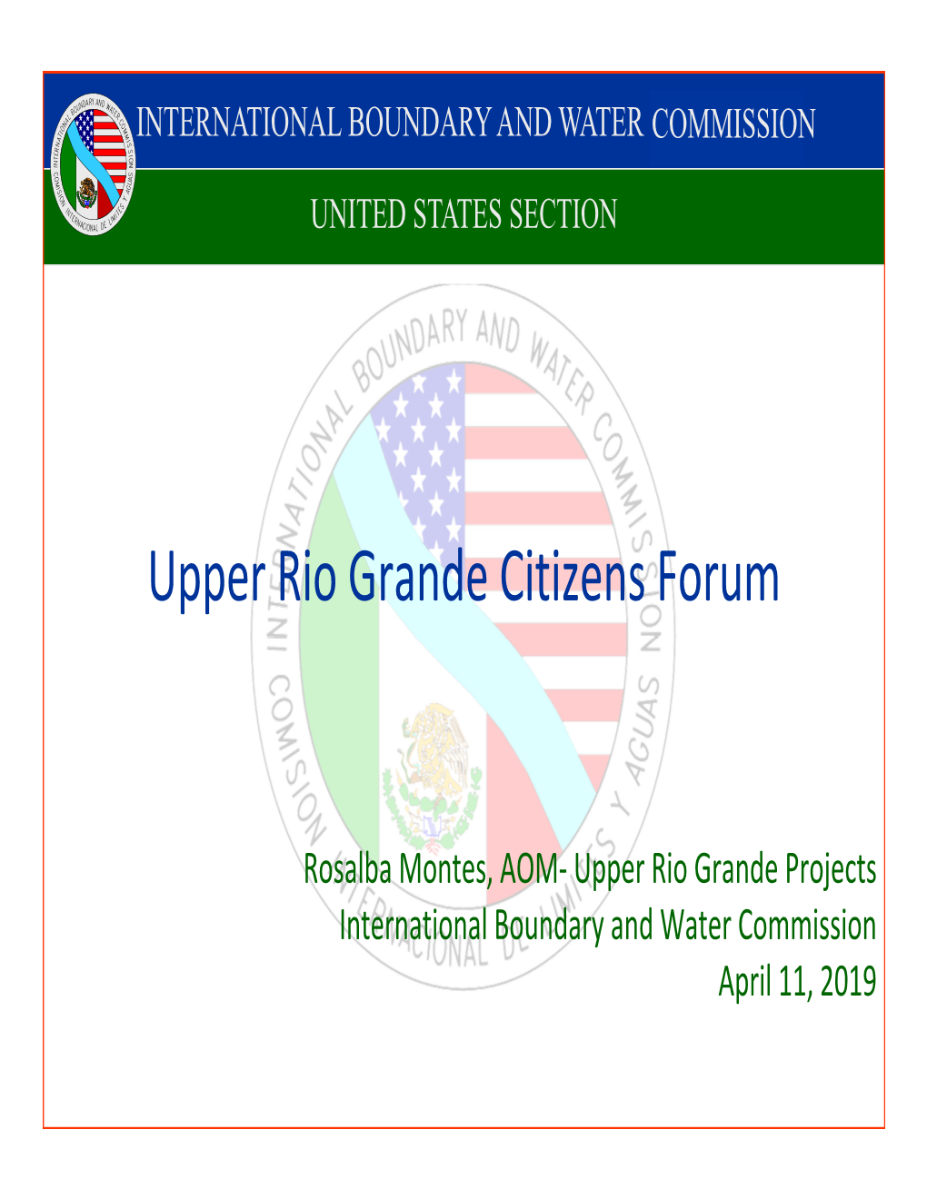 Upper Rio Grande Citizens Forum