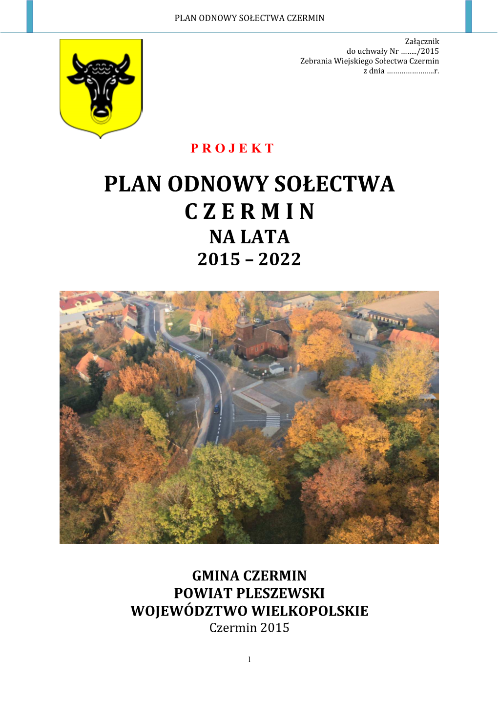 Plan Odnowy Miejscowości Czermin