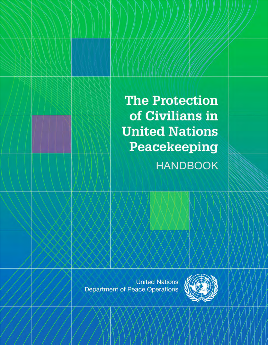 Protection of Civilians in United Nations Peacekeeping Handbook