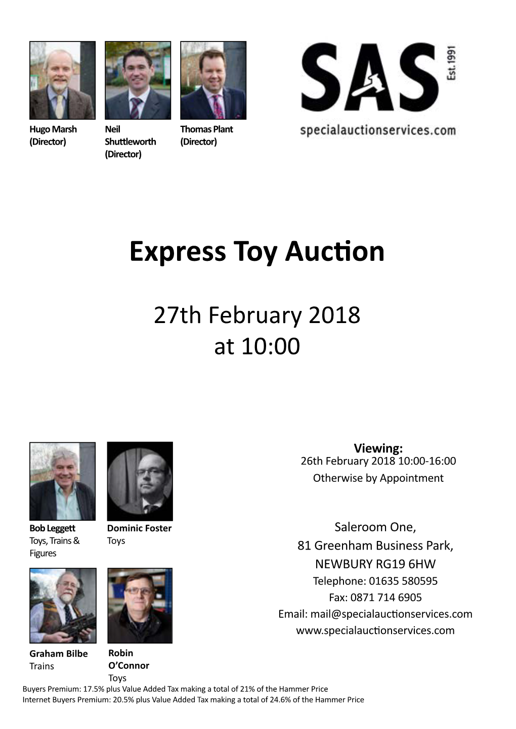 Express Toy Auction