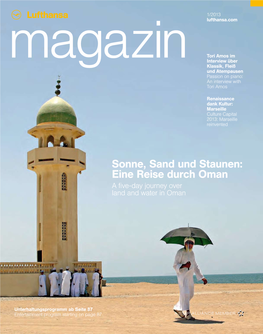 Sonne, Sand Und Staunen: Eine Reise Durch Oman a Five-Day Journey Over Land and Water in Oman