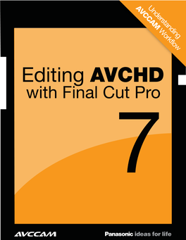 Editing AVCHD with Final Cut Pro 7