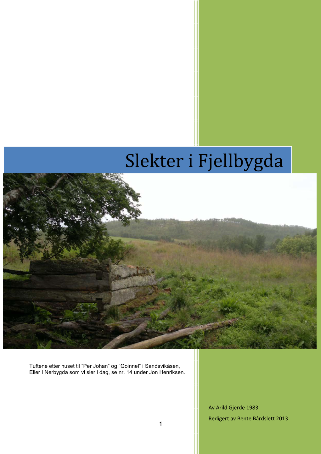 Slekter I Fjellbygda