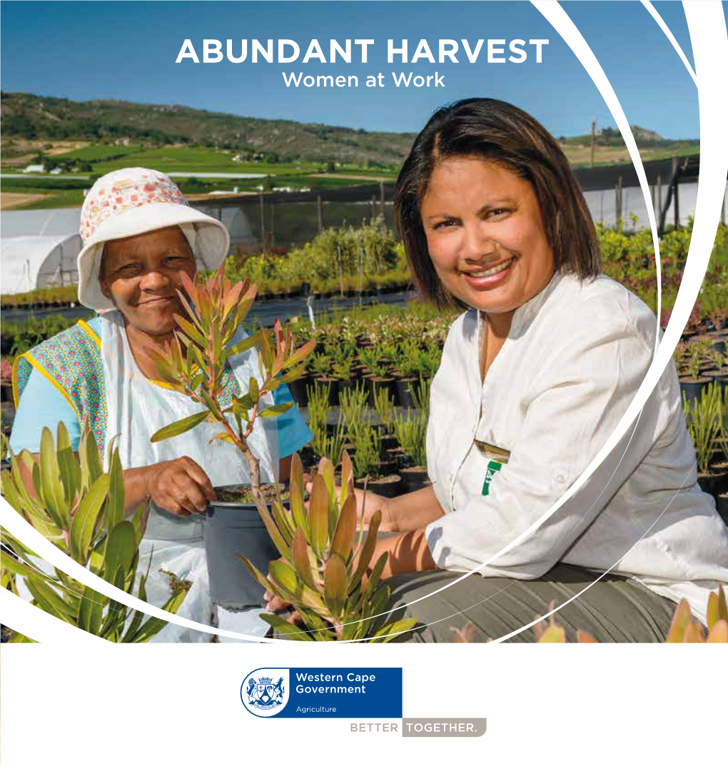 ABUNDANT HARVEST Women at Work