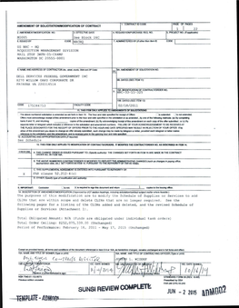 Modification No. 005 to Contract No. NRC-33-11-325