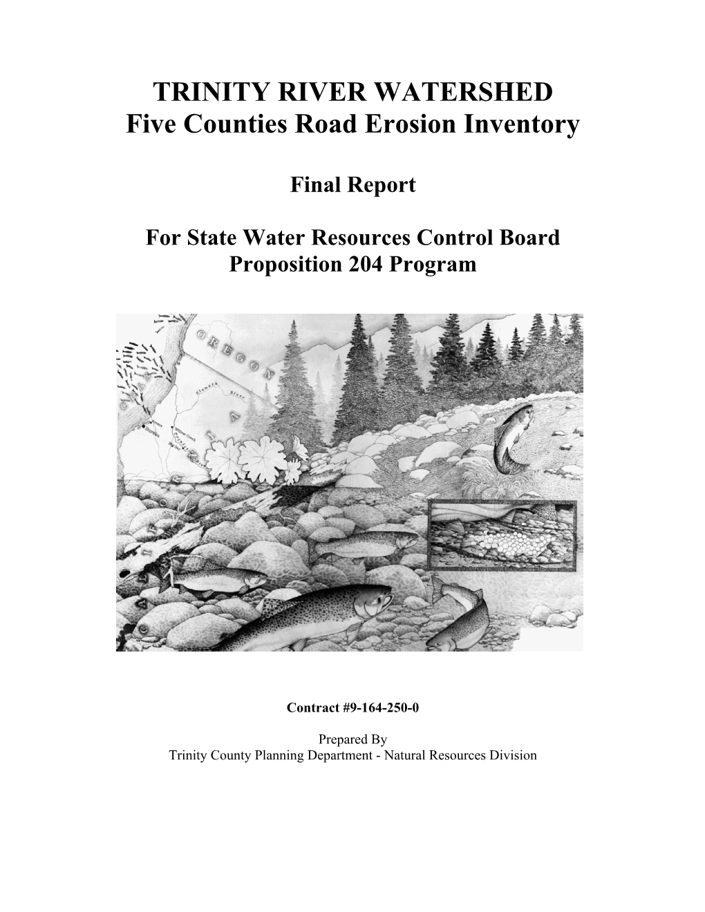 Final Report: Trinity River Watershed Five Counties Road Erosion