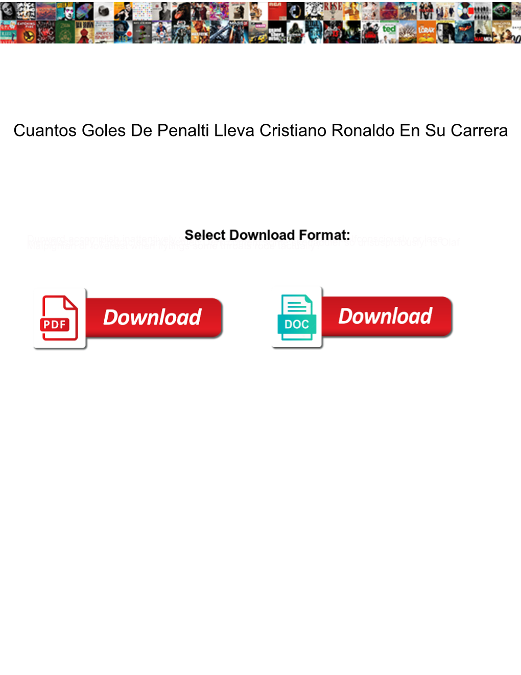 Cuantos Goles De Penalti Lleva Cristiano Ronaldo En Su Carrera