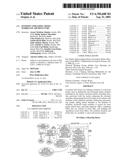 (12) United States Patent (10) Patent No.: US 6,785,688 B2 Abajian Et Al