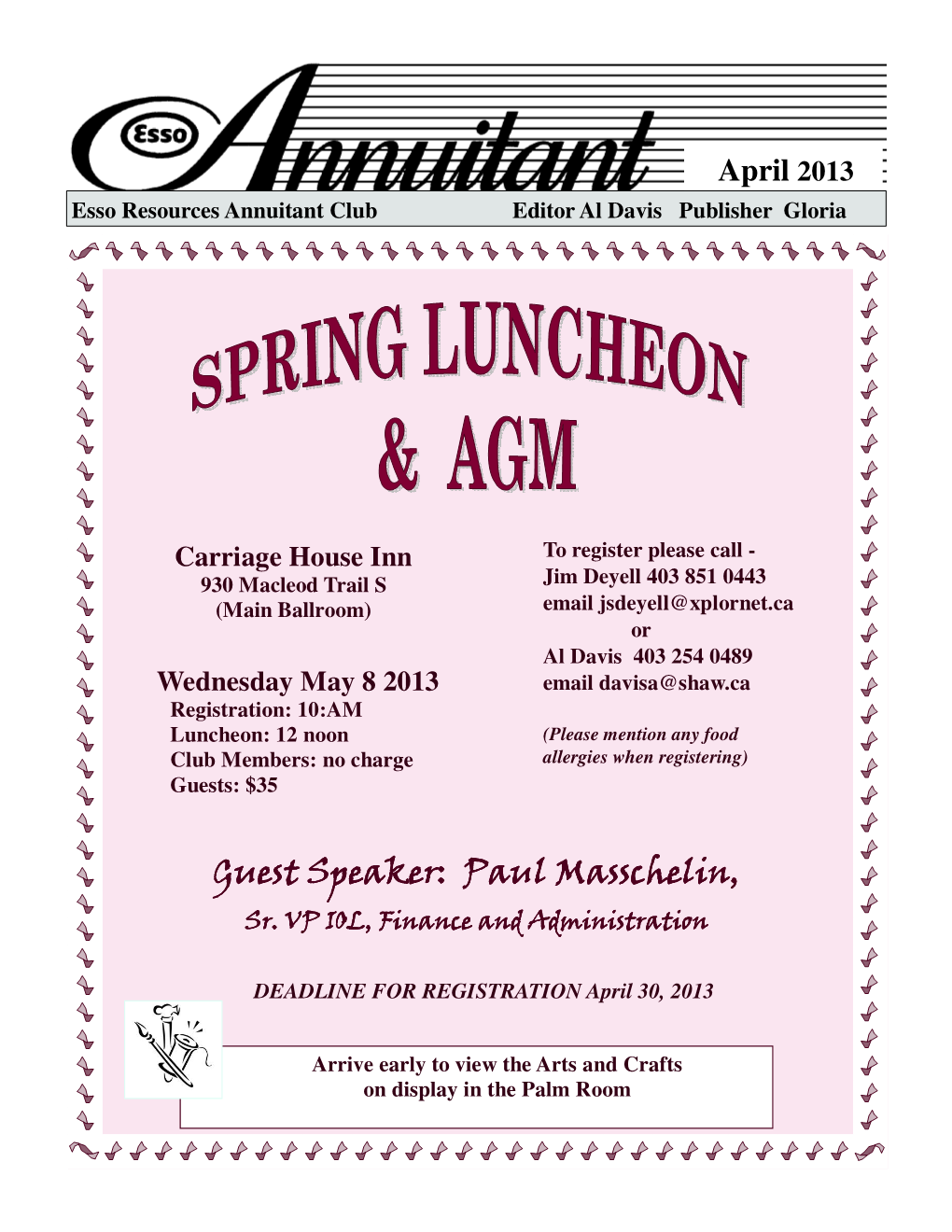 April Newsletter 2013 Final for Print Mar 27Th