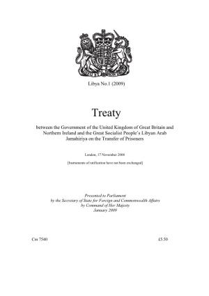 Treaty Between the Government of the United Kingdom of Great