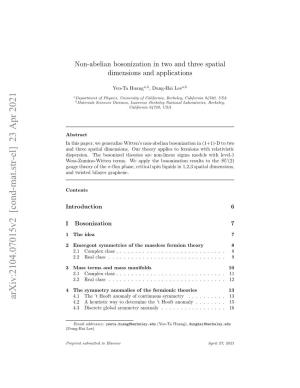 Non-Abelian Bosonization in Two and Three Spatial Dimensions and Applications