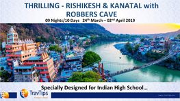 Rishikesh and Kanatal Tour 2019