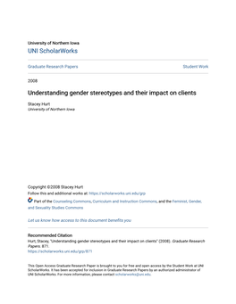 Understanding Gender Stereotypes and Their Impact on Clients