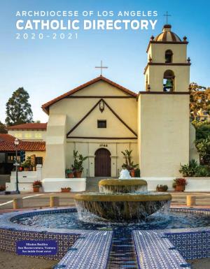 Archdiocese of Los Angeles Catholic Directory 2020-2021
