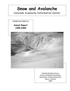 Snow and Avalanche Experience
