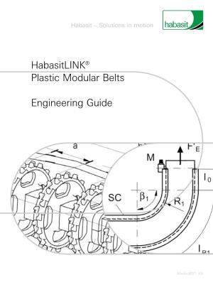 Habasitlink® Plastic Modular Belts Engineering Guide