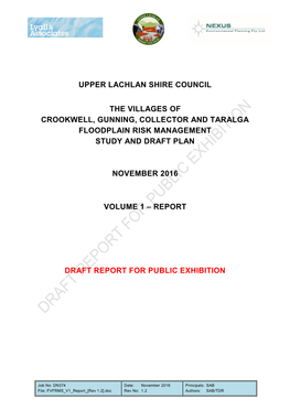 Upper Lachlan Shire Council the Villages of Crookwell