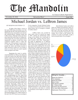 Michael Jordan Vs. Lebron James Forbes Magazine