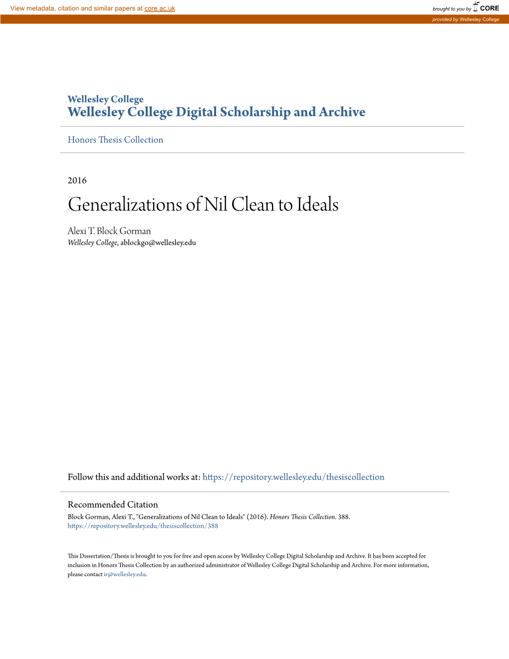 Generalizations of Nil Clean to Ideals Alexi T