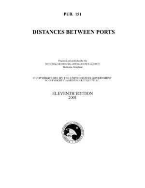 Pub. 151 – Distances Between Ports
