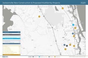 Jacksonville New Construction & Proposed Multifamily Projects 2Q20