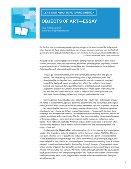 Objects of Art—Essay
